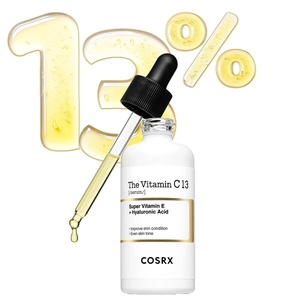 COSRX 13% Pure Vitamin C Serum for Face, Hydrating Facial Serum, 0.67 oz | Korean Vitamin C Serum for Uneven Skin Tone, Dull Skin with Vitamin E & Hyaluronic Acid, Korean Skin Care