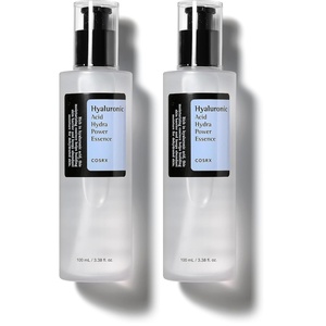 COSRX 4,000ppm Hyaluronic Acid Power Toner, Instant Hydrating, 3.38 fl.oz | Lightweight Daily Essence for Dry Skin, Day, Night Moisture Boost, Plumping Dewy Glow, Paraben Free, Korean Skin Care(3.38 Fl Oz (Pack of 2))