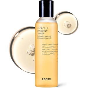 COSRX 72% Propolis Honey Toner, 3X Increase in Moisture Level, 5.07 fl.oz | Instant Glow Boosting Care with Panthenol, Nourishing Hydration for Dull, Dry, Sensitive Skin, Korean Skin Care(5.07 fl.oz (Pack of 1))
