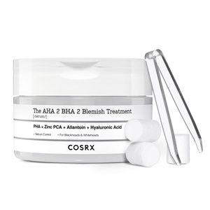 COSRX AHA 2% BHA 2% Blemish Treatment Serum, Quick & Easy Spot Care (50g) | 30+ Cotton Balls, Spot Treatment, Blackheads & Whiteheads, Sebum Control, Paraben Free, Phthalates Free, Korean Skin Care