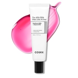 COSRX AHA BHA PHA LHA 35% Peel, Exfoliating Gel for Dull Skin (1.01 fl.oz) | Chemical Peeling Gel for Rough, Oily Skin with Clogged Pored & Dead Skin Cells, Highly Concentrated, Korean Skin Care