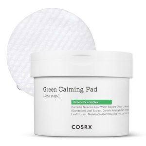 COSRX Green Calming Pads, 70 Sheets, Exfoliating Pads for Sensitive & Irritated Skin, Soothingm Hydrating, Refreshing, Korean Skin Care(Green tea – Calming Pads)