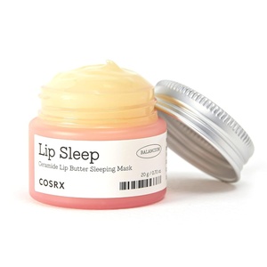 COSRX Honey Sugar Lip Scrub, Lip Exfoliator for Dry Chapped Lips, 0.7 oz | Shea Butter Enriched Melting Balm, Overnight Sleeping Care, Smooth Soft Finish, Fragrance Free, Korean Skin Care(0.70 Fl Oz (Pack of 1))