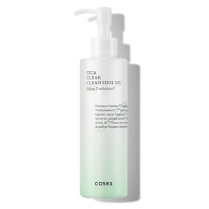 COSRX Pure Fit CICA Cleansing Oil for Sensitive Skin, 6.76 fl. oz | Light Weight Makeup Remover Purifying Centella | CICA-7 Complex, Jojoba seed oil